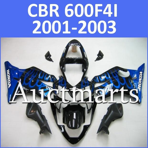 Fit honda 01 02 03 cbr 600f f4i 2001 2002 2003 fairing kit abs plastics c15 d13