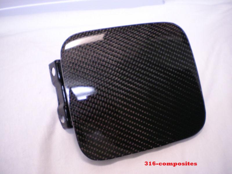 90-93 honda accord da9 carbon fiber fuel door gas lid 