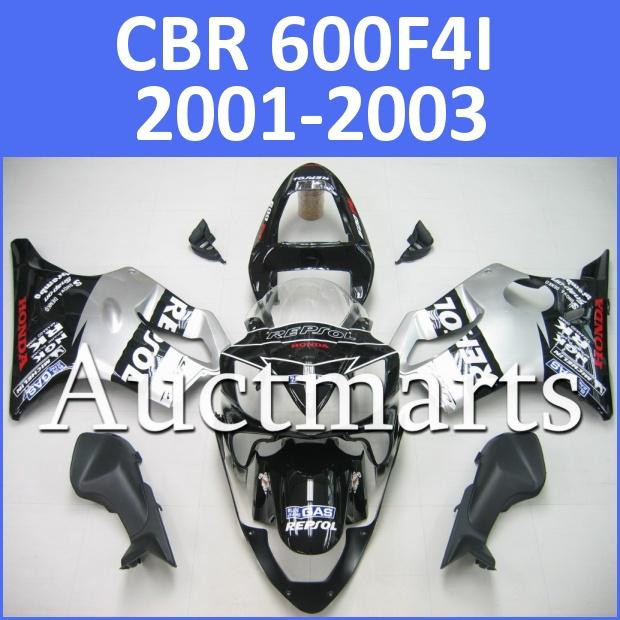 Fit honda 01 02 03 cbr 600f f4i 2001 2002 2003 fairing kit abs plastics c30 d03