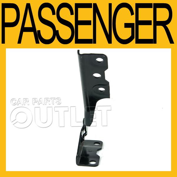 02 03 mitsubishi lancer passenger right hand side hood hinge primed steel es new