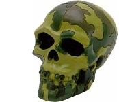 Sale ! camo skull gear shift lever shifter knob custom cruiser 4 speed army usmc