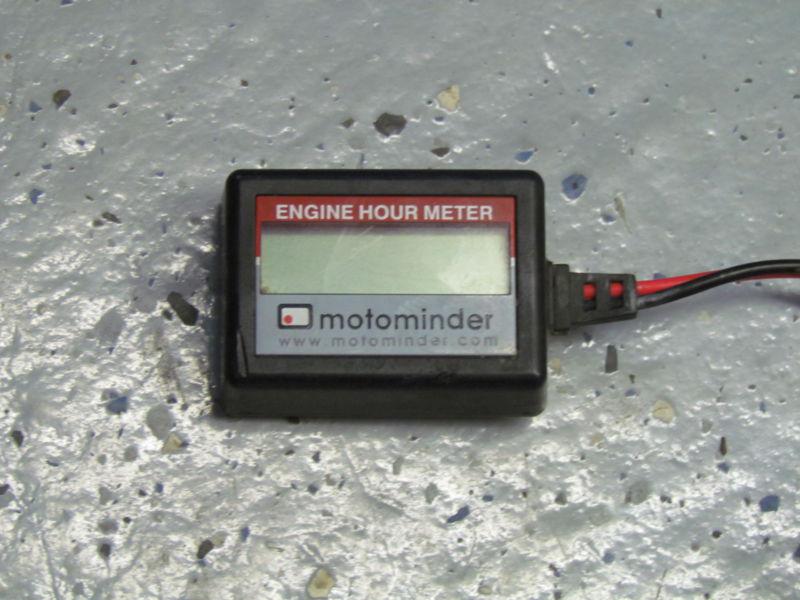 Motominder engine hour meter honda yamaha suzuki kawasaki ktm h-d bmw ducati