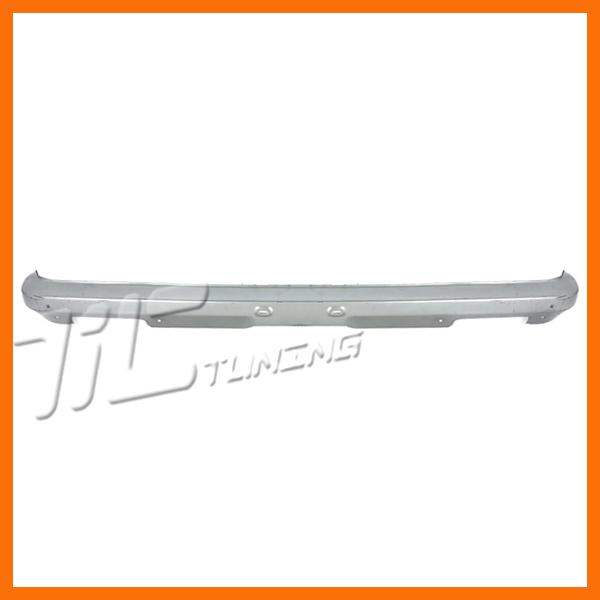 75-78 toyota pickup mini front bumper face bar to1002160 painted silv gray steel