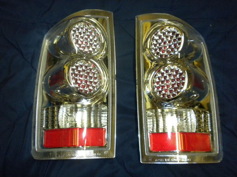 Apc diamond cut custom taillights 407524tlc dodge ram 2002 2003 2004 2005  new