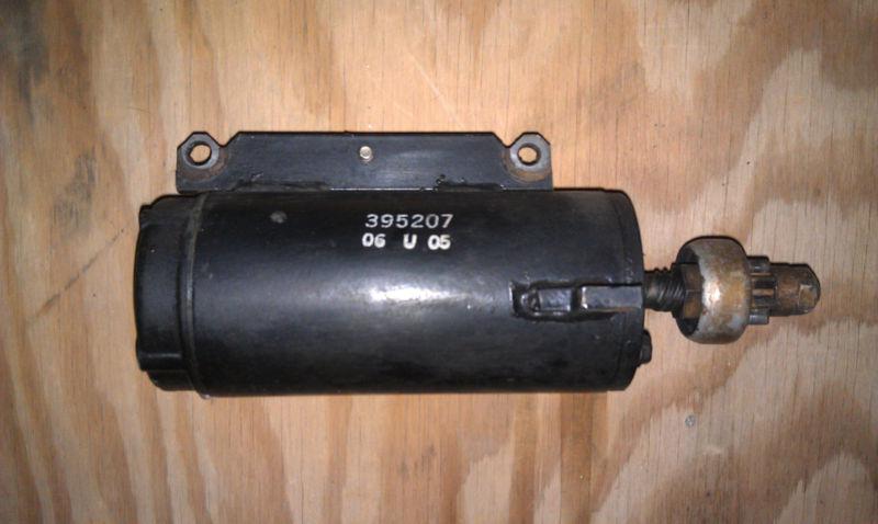 Electric starter motor # 395207 --- johnson evinrude 150-155-175-185-235