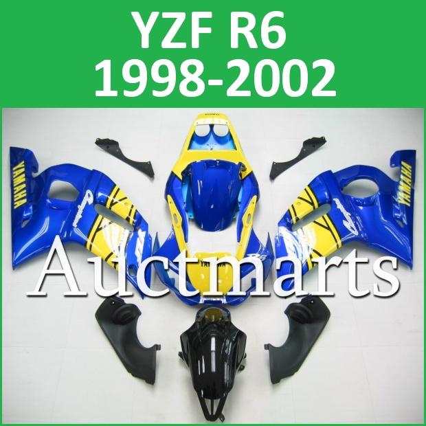 Fit yamaha yzfr6 98 99 00 01 02 yzf r6 1998 1999 2000 2001 2002 fairing h15 c13