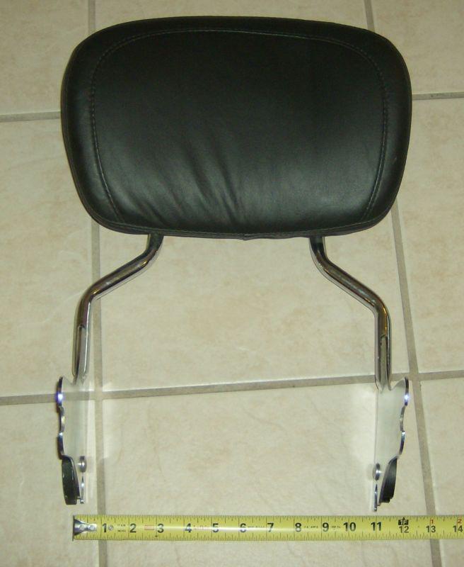 Harley davidson detachable back rest sissy bar touring backrest road king 97-08