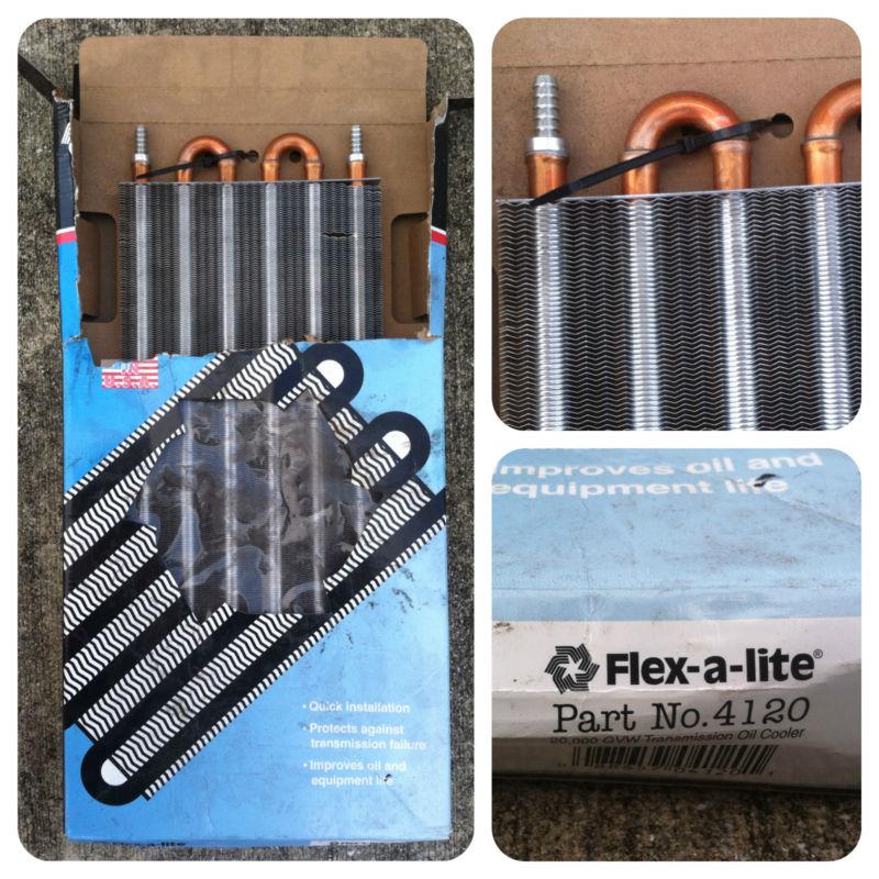 Flex-a-lite 4120 auto trans oil cooler transmission automatic radiator 