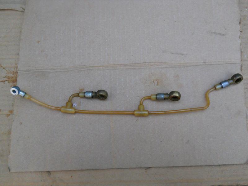 Kawasaki h2 h2b h2c 750 1974 1975 3-way rare oem injection pump oil line pipe