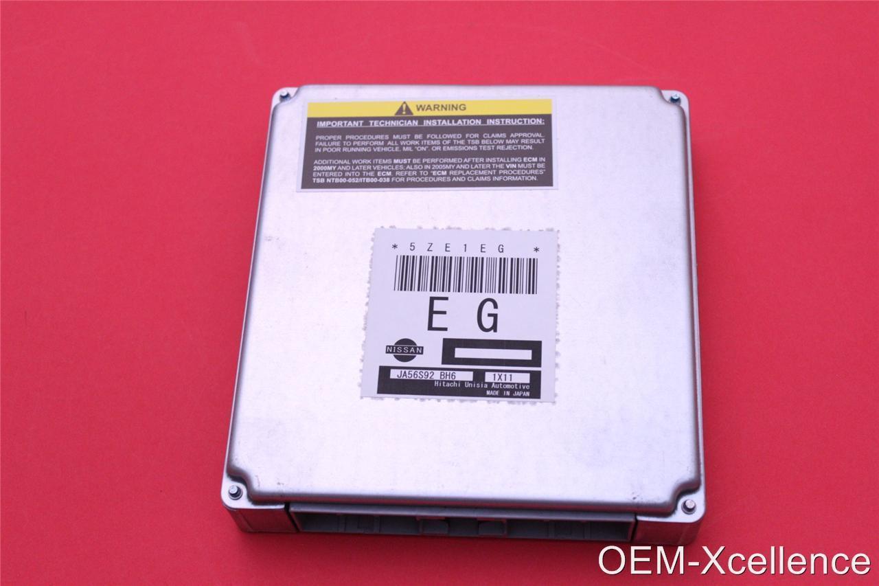 00-01 nissan sentra ecu ecm oem oe factory computer 23710-5m268 ja56s92 bh6