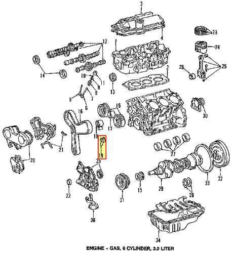 Toyota 1354020021 genuine oem factory original tensioner