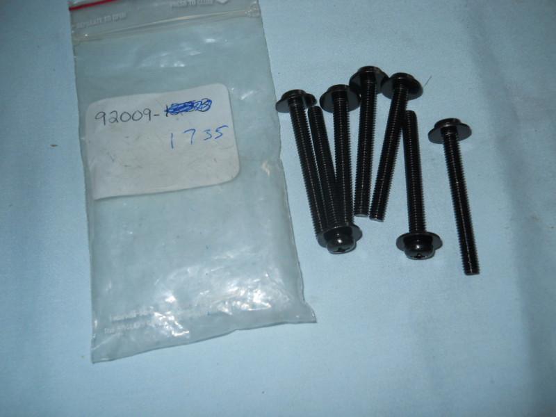 Nos kawasaki kaf zx zx900 screw lot buy 7 6x55 92009-1735