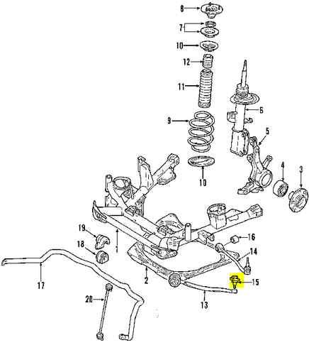 Bmw 31126756491 genuine oem factory original lower ball joint