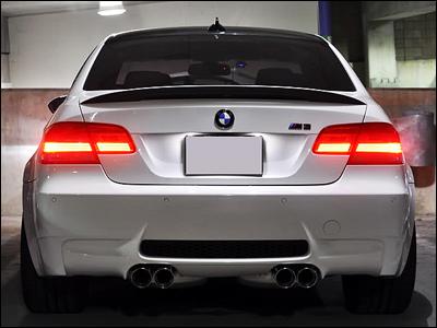 E92 328i 335i m3 vacuumed technology carbon fiber performance trunk spoiler wing