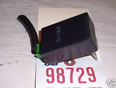 Honda 93 accord unknown module/relay 1ce21 black 1993