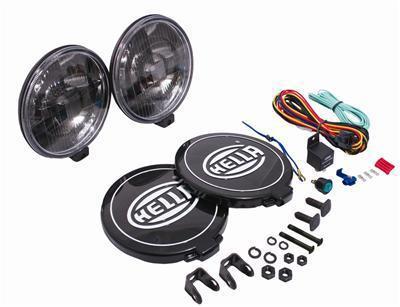 Hella 500 black magic driving light kit halogen light off road jeeps