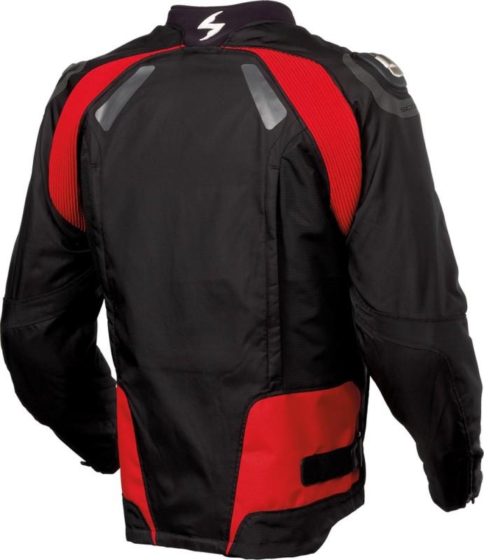 Scorpion exowear force motorcycle jacket - black/red - 2xl