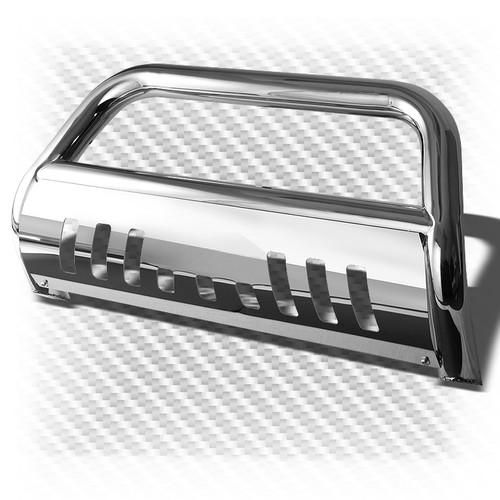04-13 f150/07-11 expedition stainless bumper guard push bull bar w/skid plate