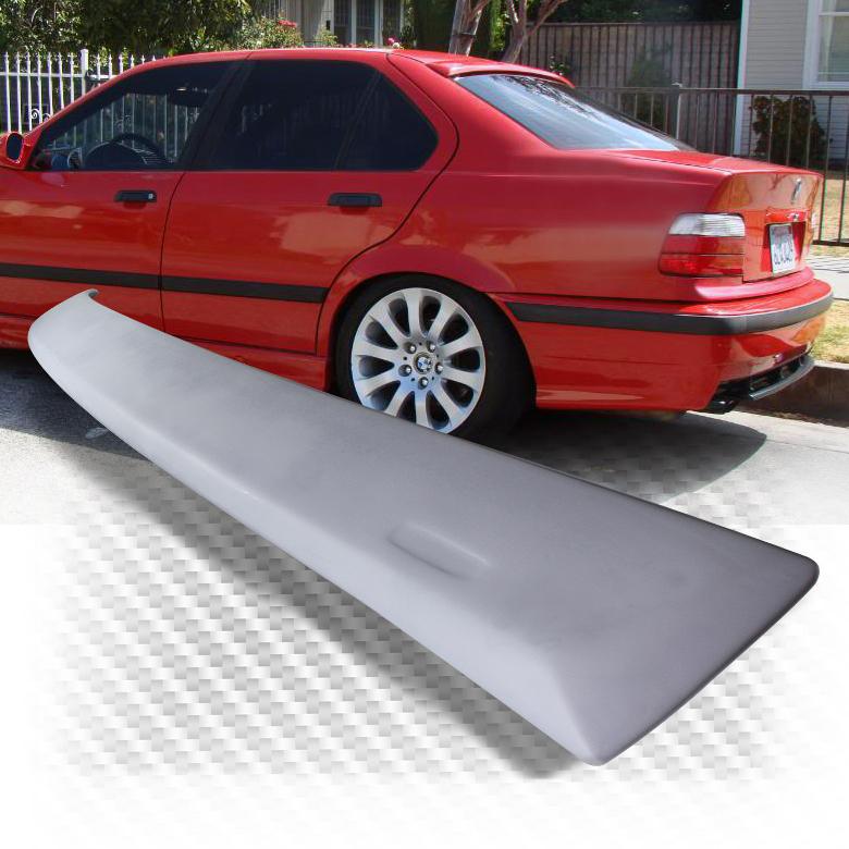 92-98 bmw 3-series e36 4dr sedan ac-s style rear tail wing roof light spolier