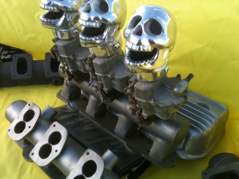 Eelco early chrysler hemi six carb manifold 