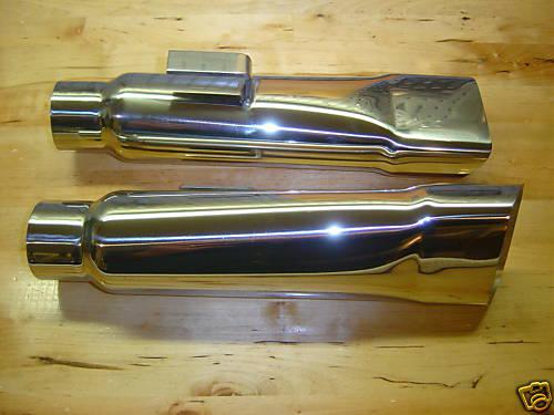 68-70 charger stainless steel 2-1/2" exhaust tips