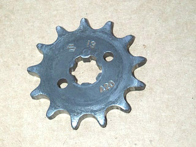 2001 suzuki jr50 stock 13 tooth sprocket engine counter shaft jr 50 1985-2006