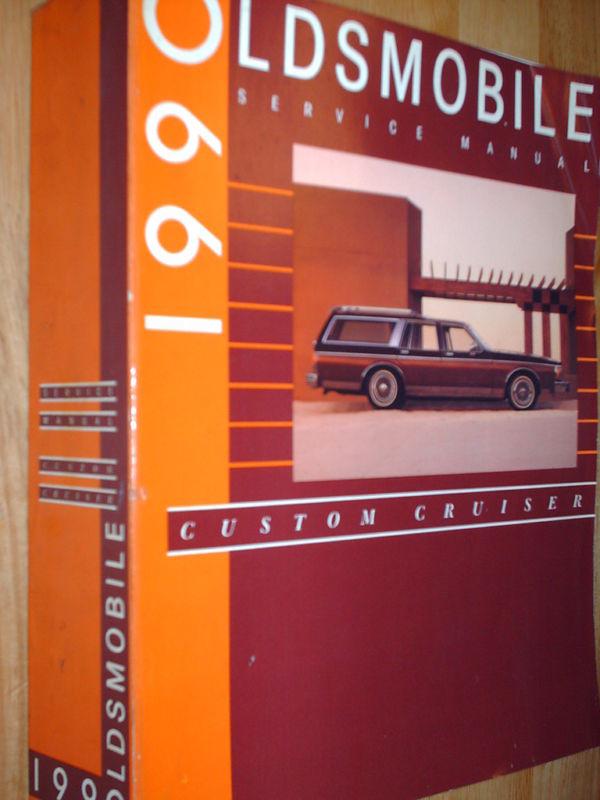 1990 oldsmobile custom cruiser shop manual / orig. book