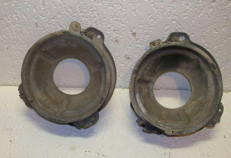 1966 satellite belvedere coronet headlight buckets 66 mopar b body 440 500