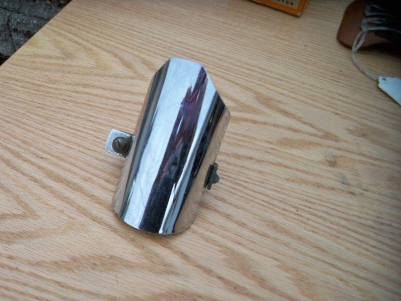  knucklehead/panhead/harley 45 rear exhaust pipe cover  oem rare