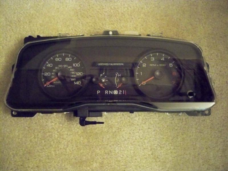 Instrument cluster speedometer for 2006 2007 2008 2009 2010 ford crown victoria