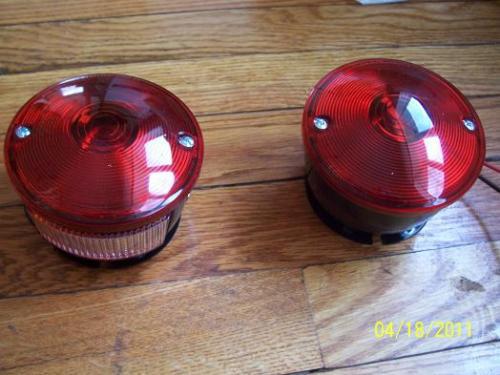 Tail lights for vintage truck hot rod rat rod