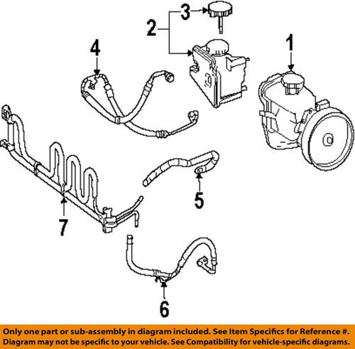 Mercedes-benz-mb oem 2044605524 power steering pressure hose