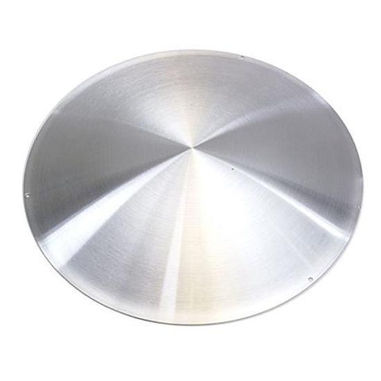 New speedway spun aluminum disc wheel cover/hub cap, 15" standard dish w/ screws