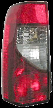 00-01 xterra tail light brake lamp assembly rear driver side left lh