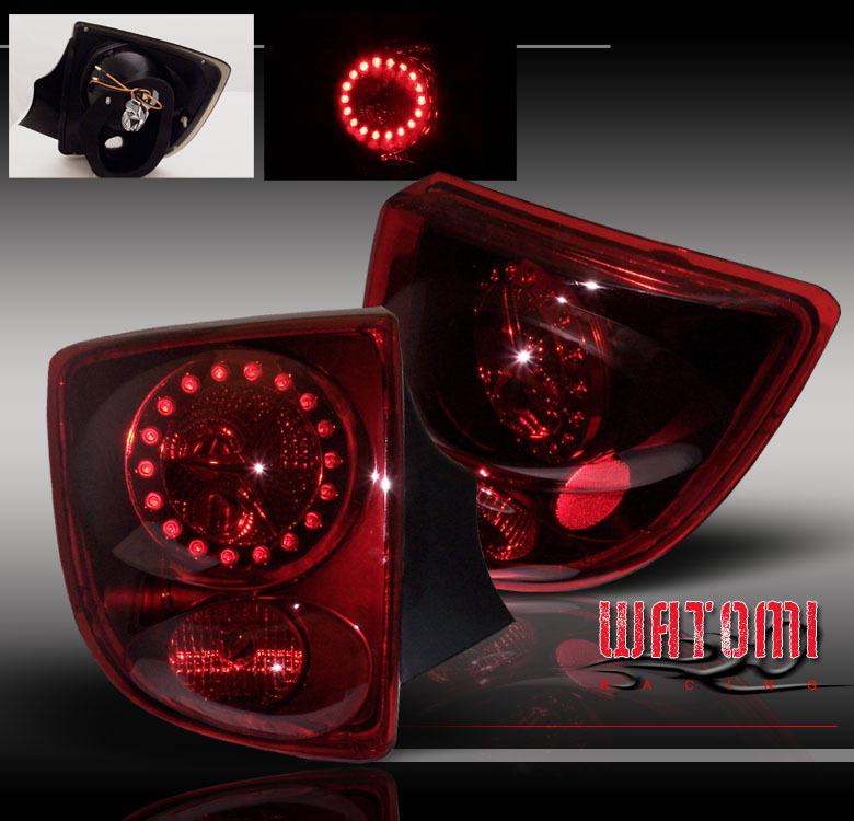 00 01 02 03 04 05 toyota celica led jdm tail lights red