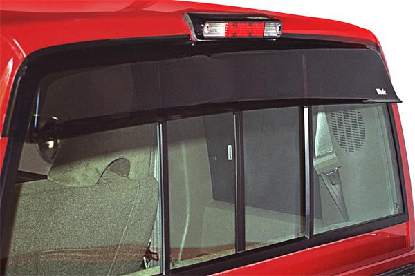 Wade cab guard rear window deflector by westin - 72-36110