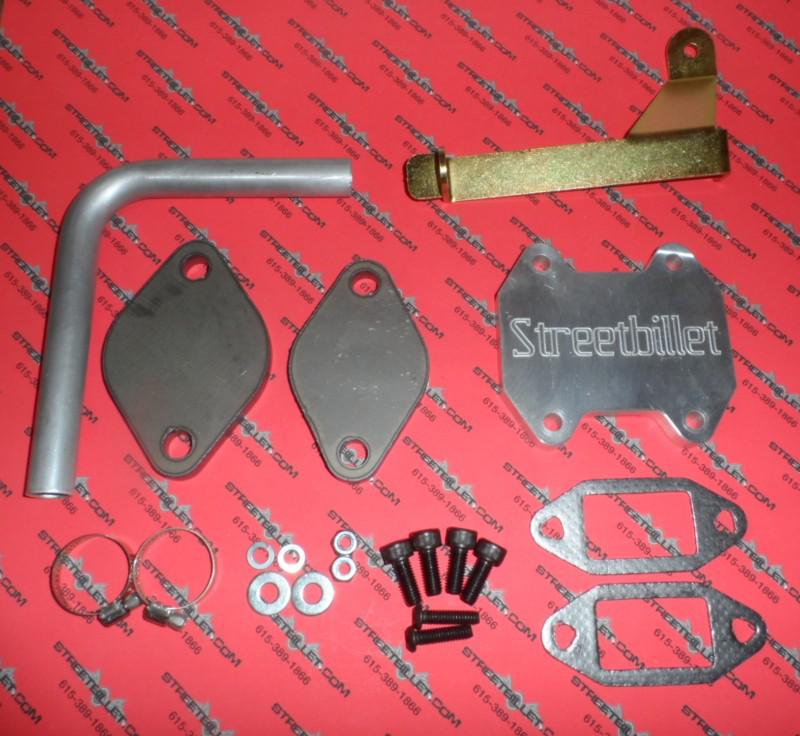 2500 3500 dodge  2007 2008 cummins egr valve cooler delete kit diesel engines