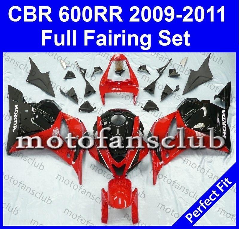 Fit honda cbr600rr 09 10 11 cbr 600 rr 2009 2010 2011 fairing kit #04 b