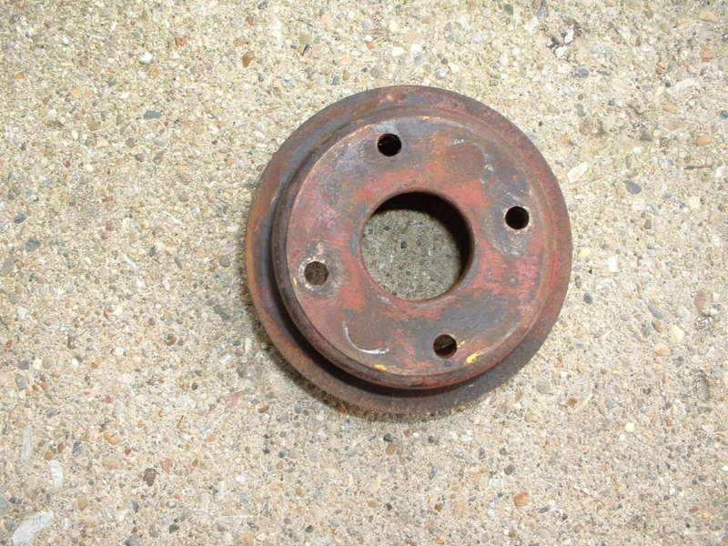 Mgb water pump pulley two groove, 1968-1974