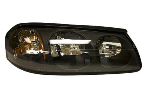 Replace gm2503248 - 2004 chevy impala front rh headlight assembly