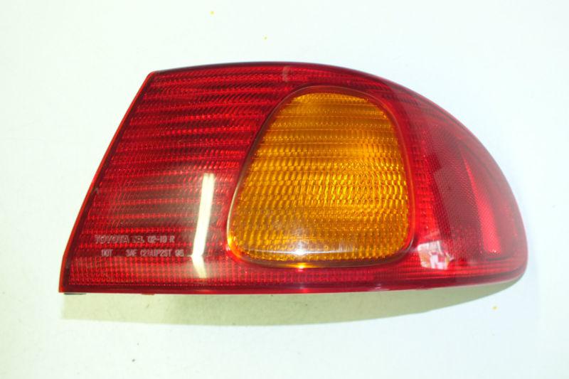 1998 1999 2000 2001 2002 toyota corolla tail light tail lamp rh right  oem f