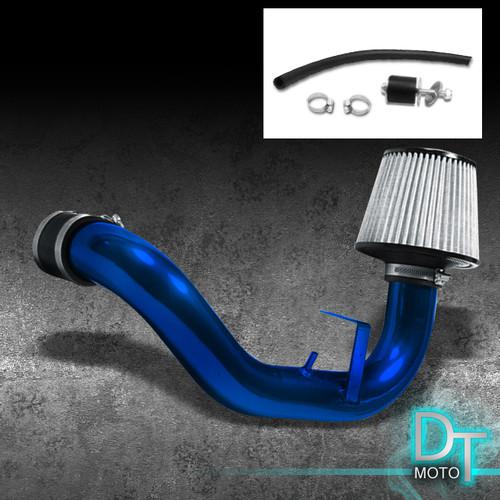 Stainless washable cone filter + cold air intake 95 neon sohc blue aluminum