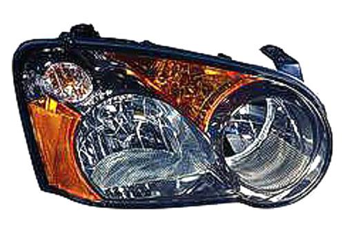 Replace su2503120 - 2005 subaru impreza front rh headlight assembly non-hid