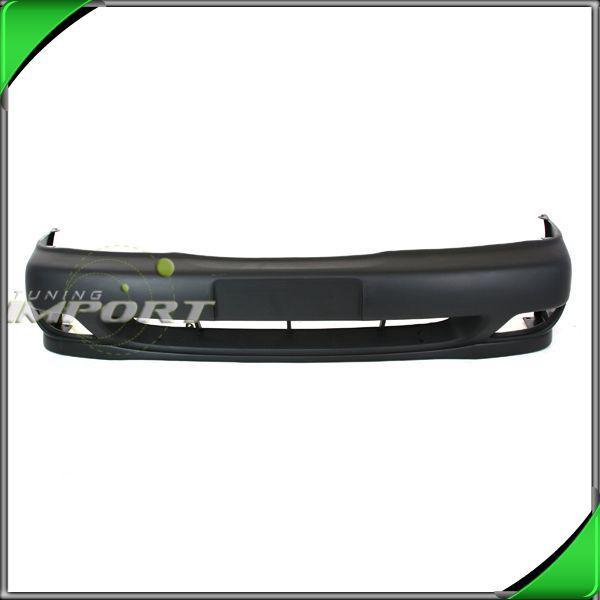 95-97 nissan 200sx front bumper cover matte black plastic non-primed w/ fog hole