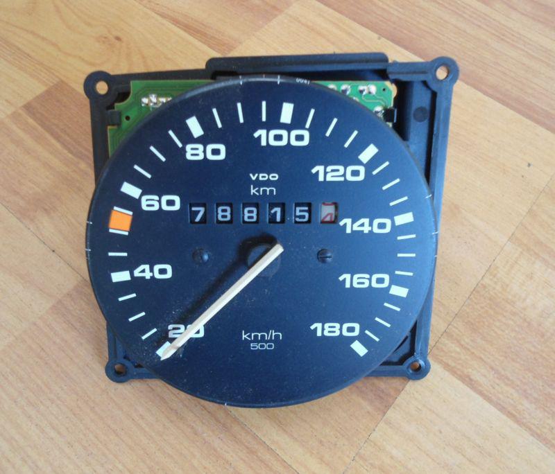 Vw vanagon speedometer in kilometers km km/h out of a diesel td euro