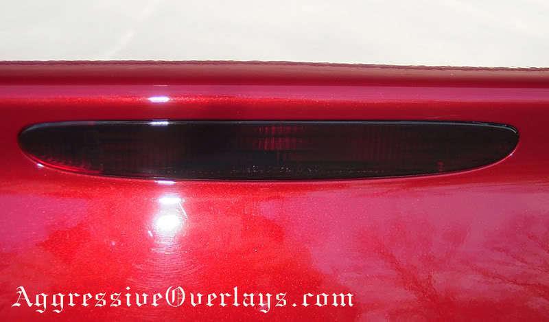 Dodge neon smoked 3rd brake light overlay srt 4 tinted