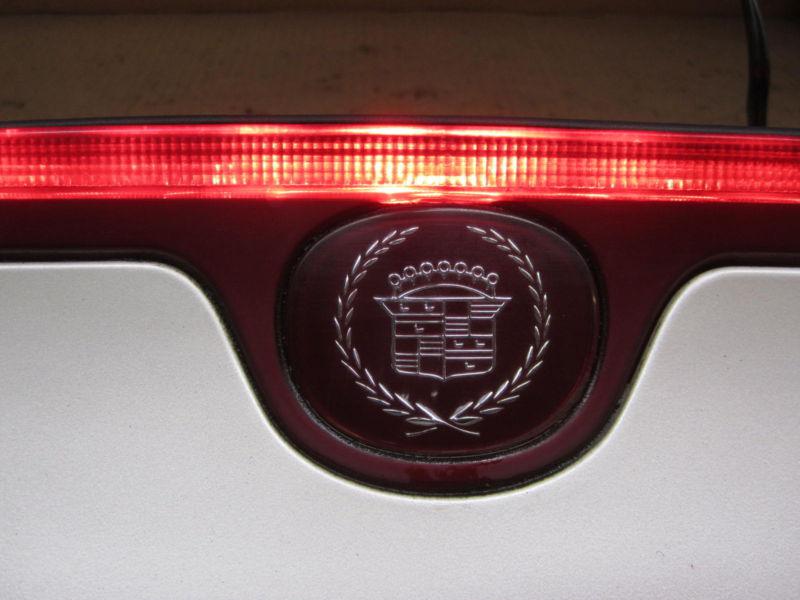 Cadillac seville 98-03 1998-2003 trunk tail light led high stop light w/ trim