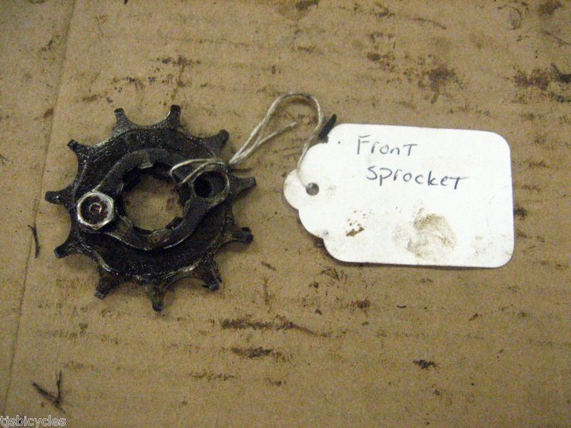 Vintage 1984 200 twin honda motorcycle front sprocket very rare! 2 pieces