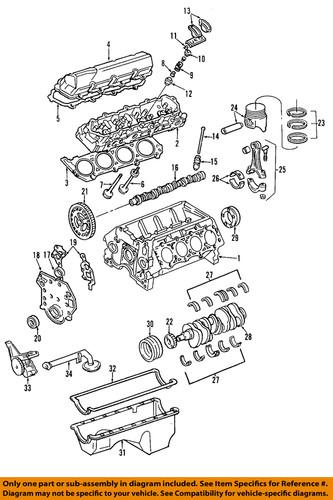 Ford oem f81z-6584-aa valve cover gasket/engine valve cover gasket