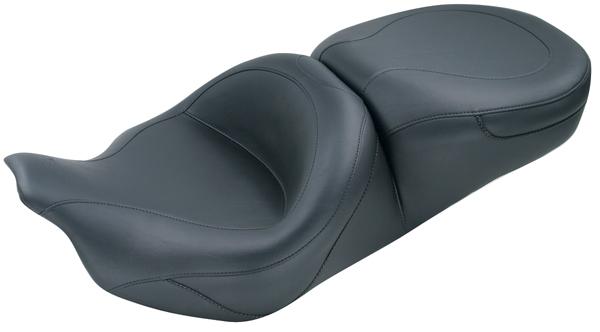 Mustang touring one-piece smooth seat for 2008-2013 harley touring models